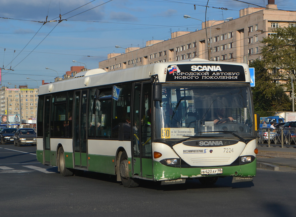 Санкт-Петербург, Scania OmniLink I (Скания-Питер) № 7224