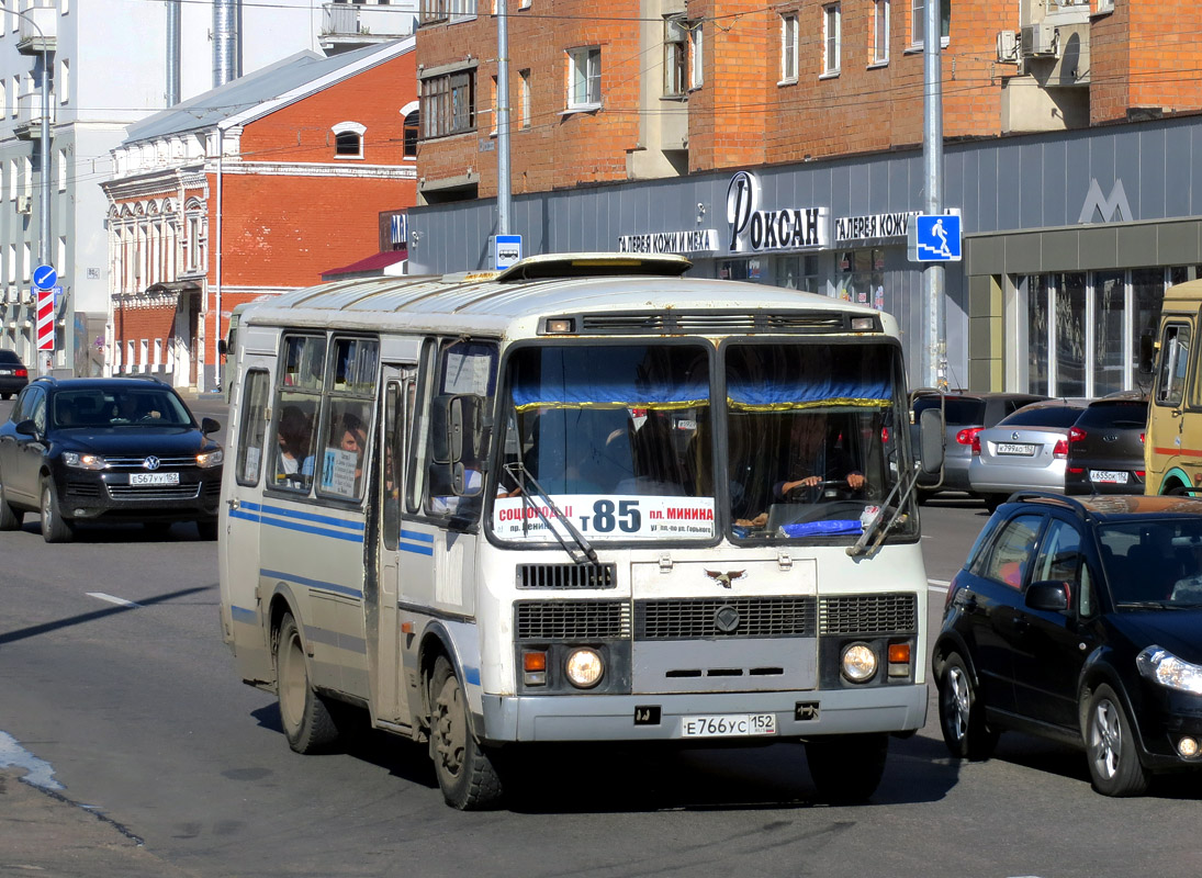 Нижегородская область, ПАЗ-32053 № Е 766 УС 152