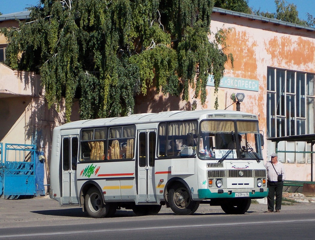 Воронежская область, ПАЗ-32054 № Х 239 ТЕ 36