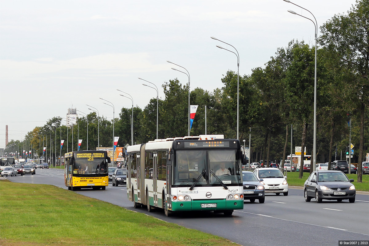 Санкт-Петербург, ЛиАЗ-6213.20 № 7450