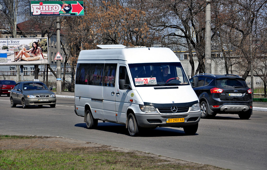 Полтавская область, Mercedes-Benz Sprinter W903 311CDI № BI 2907 AA