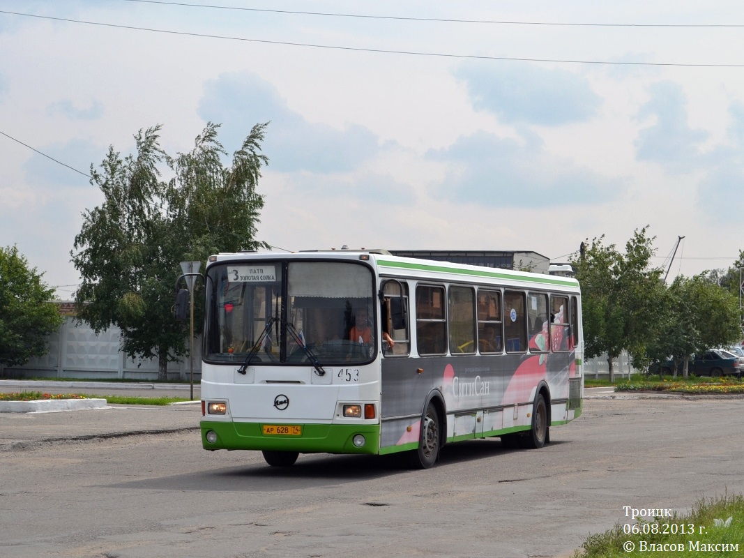 Челябинская область, ЛиАЗ-5256.35 № 453 — Фото — Автобусный транспорт