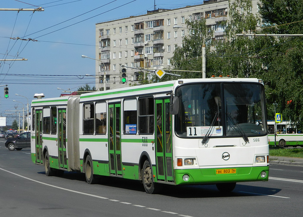 Ярославская область, ЛиАЗ-6212.00 № 566