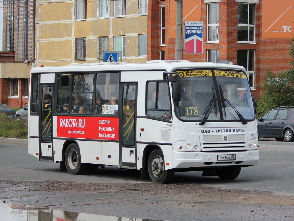 Санкт-Петербург, ПАЗ-320402-05 № В 563 ОА 178