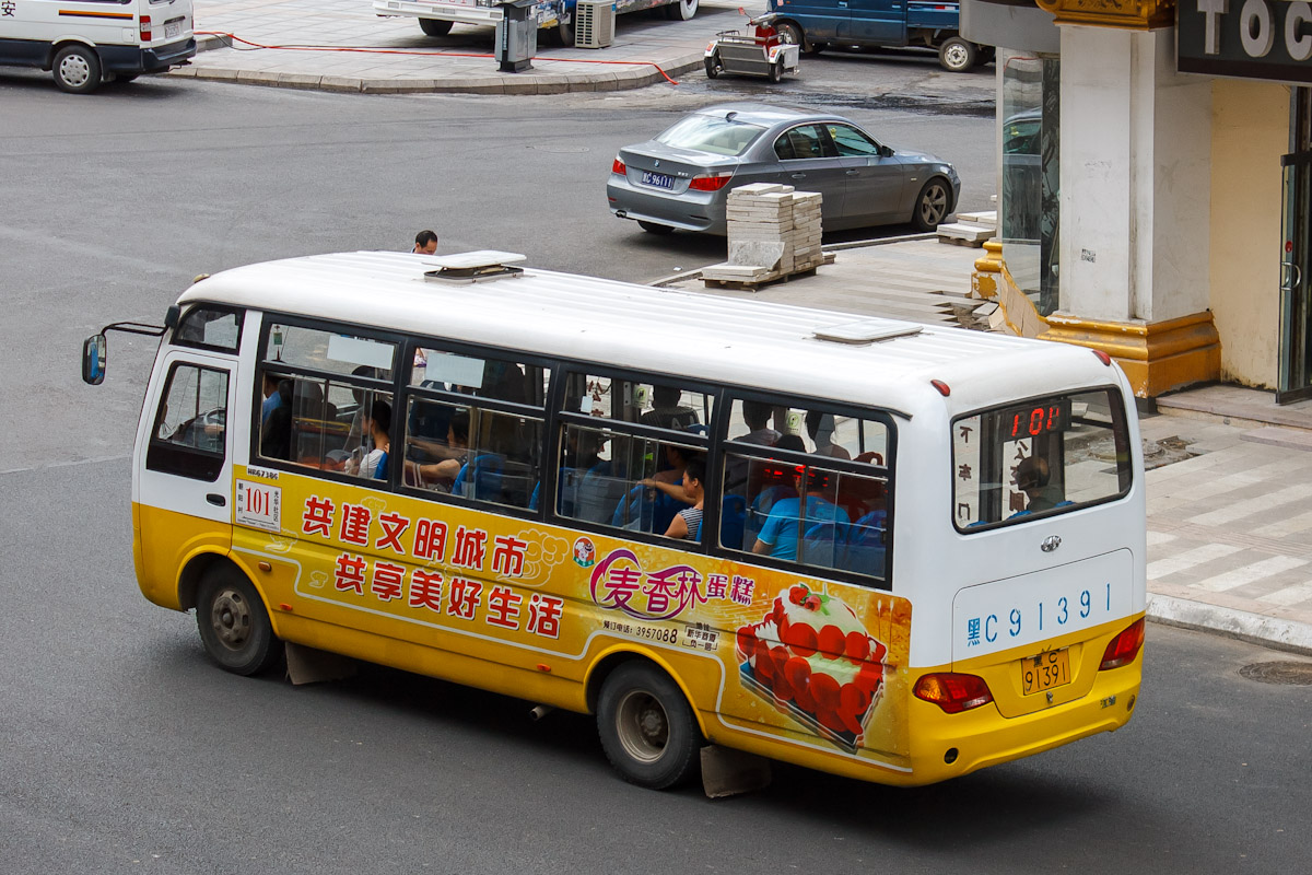 Китай, Heke JAC HK6738G № 黑C 91391