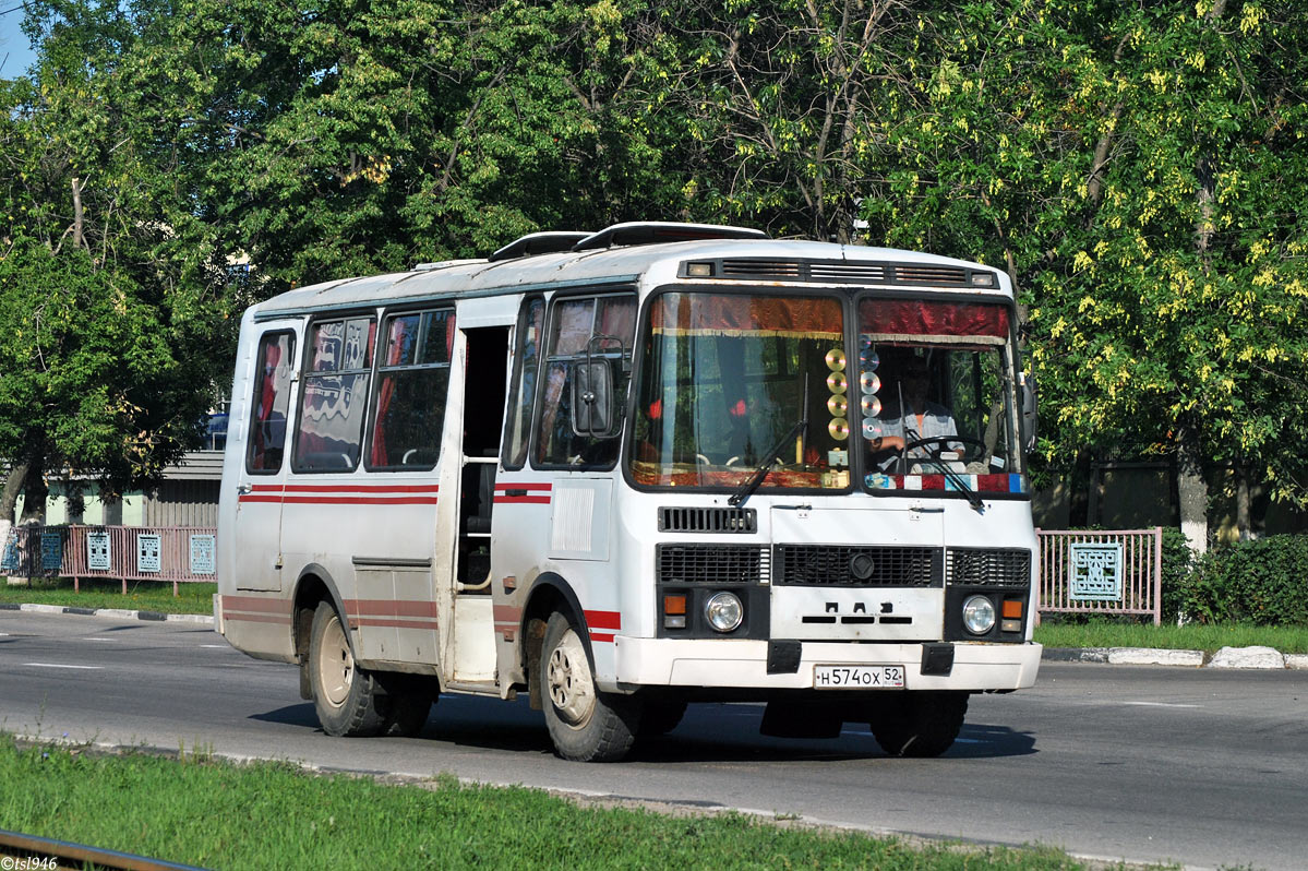 Нижегородская область, ПАЗ-3205 (00) № Н 574 ОХ 52