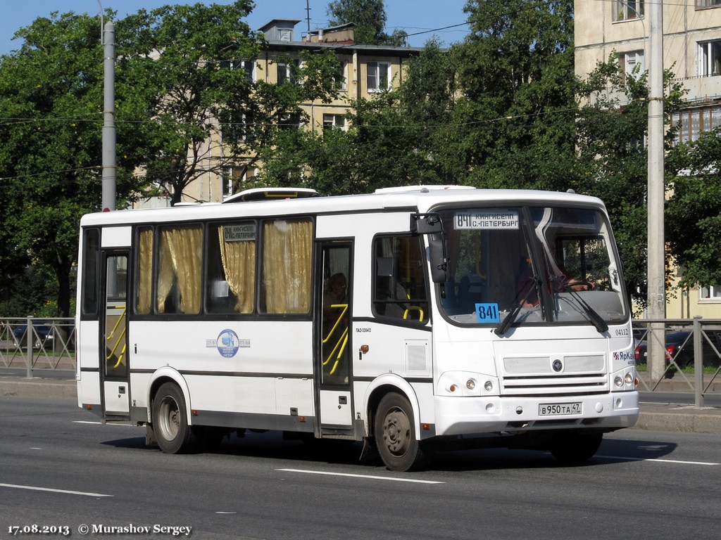 Ленинградская область, ПАЗ-320412-05 № 04112