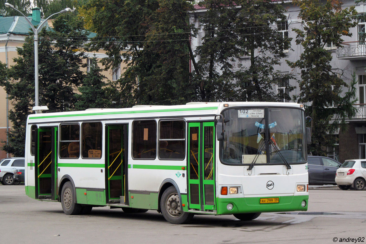 Penza region, LiAZ-5256.46 № 398