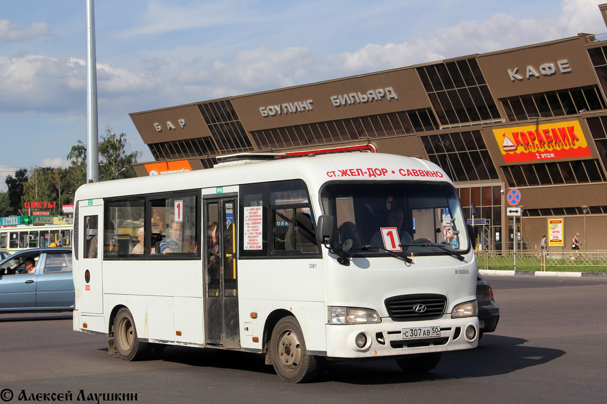 Московская область, Hyundai County LWB C09 (ТагАЗ) № С 307 АВ 50