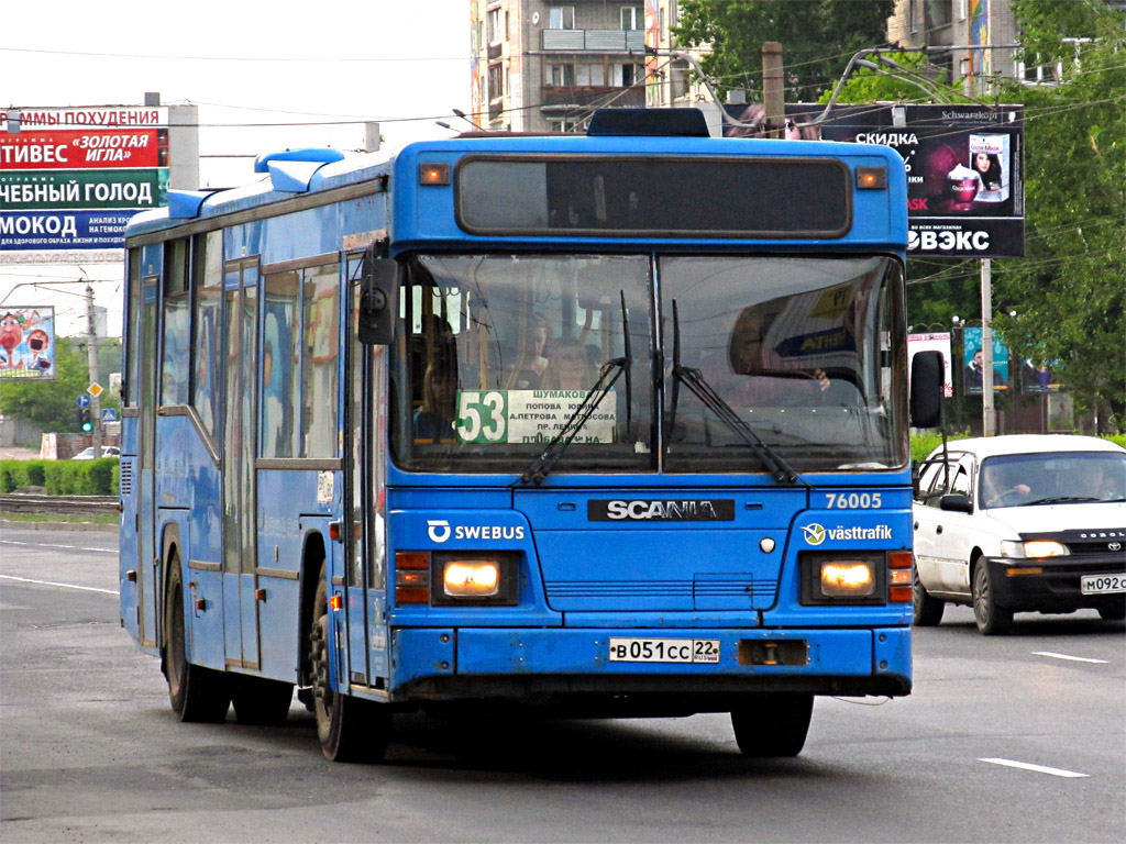 Алтайскі край, Scania CN113CLL MaxCi № В 051 СС 22