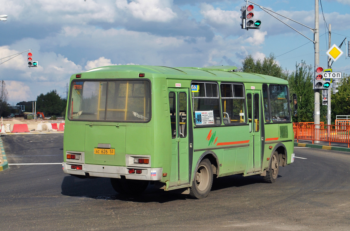 Nizhegorodskaya region, PAZ-32054 č. АС 626 52