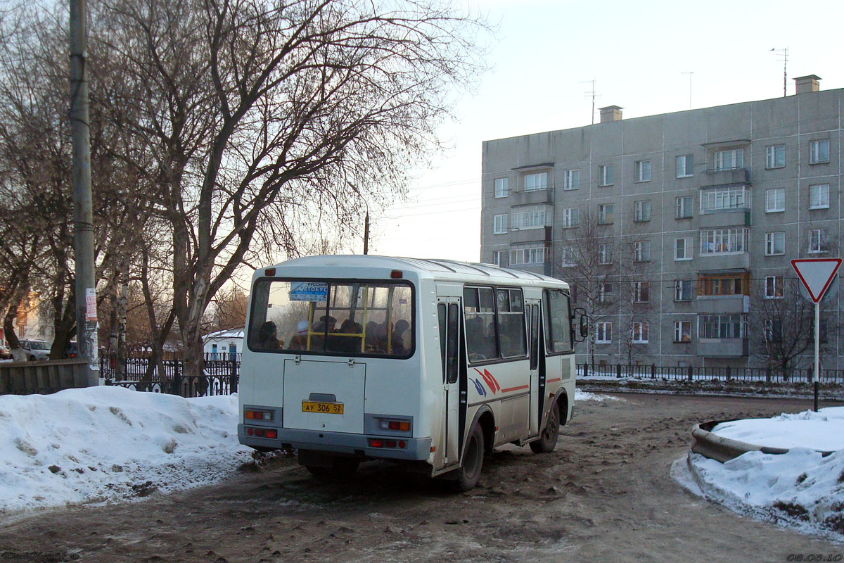 Нижегородская область, ПАЗ-32054 № АУ 306 52