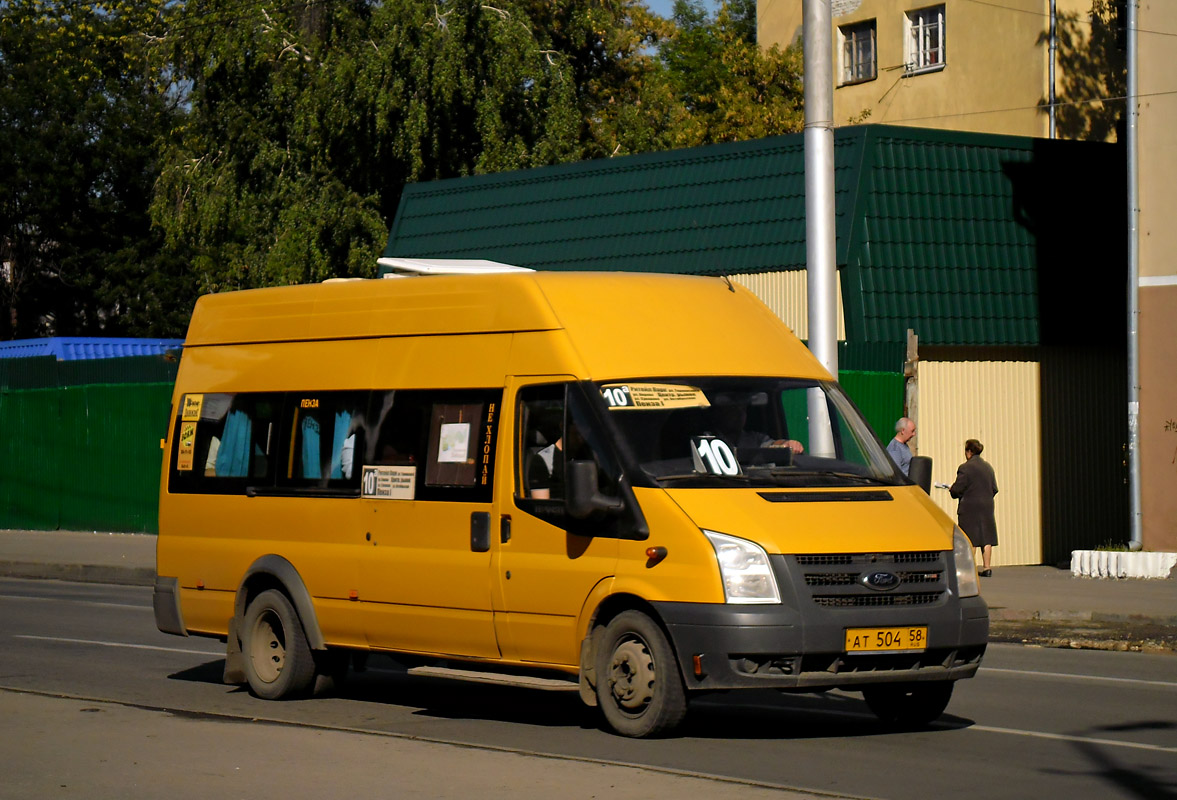 Пензенская область, Нижегородец-222702 (Ford Transit) № АТ 504 58