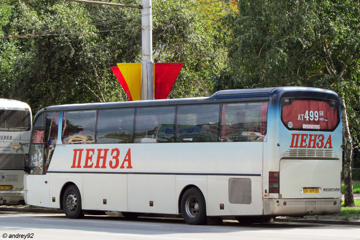 Пензенская область, Neoplan N316SHD Euroliner № АТ 499 58