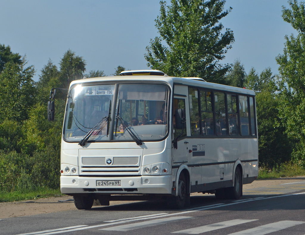 Тверская область, ПАЗ-320412-05 № Е 245 РВ 69