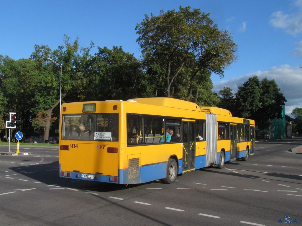 Литва, Mercedes-Benz O405GN2 CNG № 914