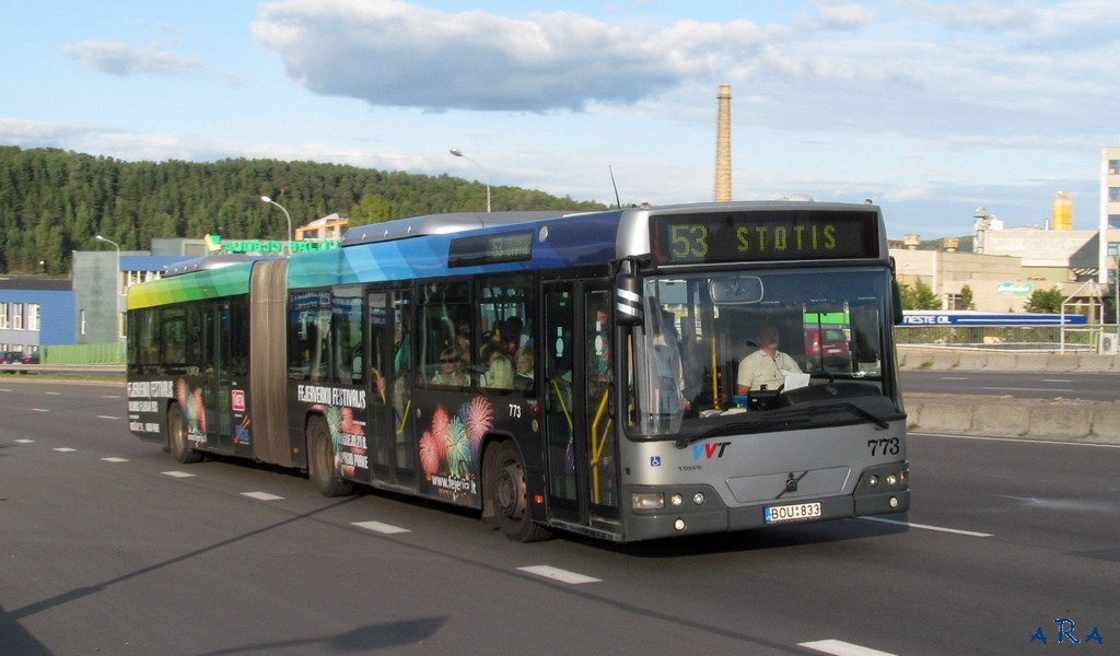 Литва, Volvo 7700A № 773