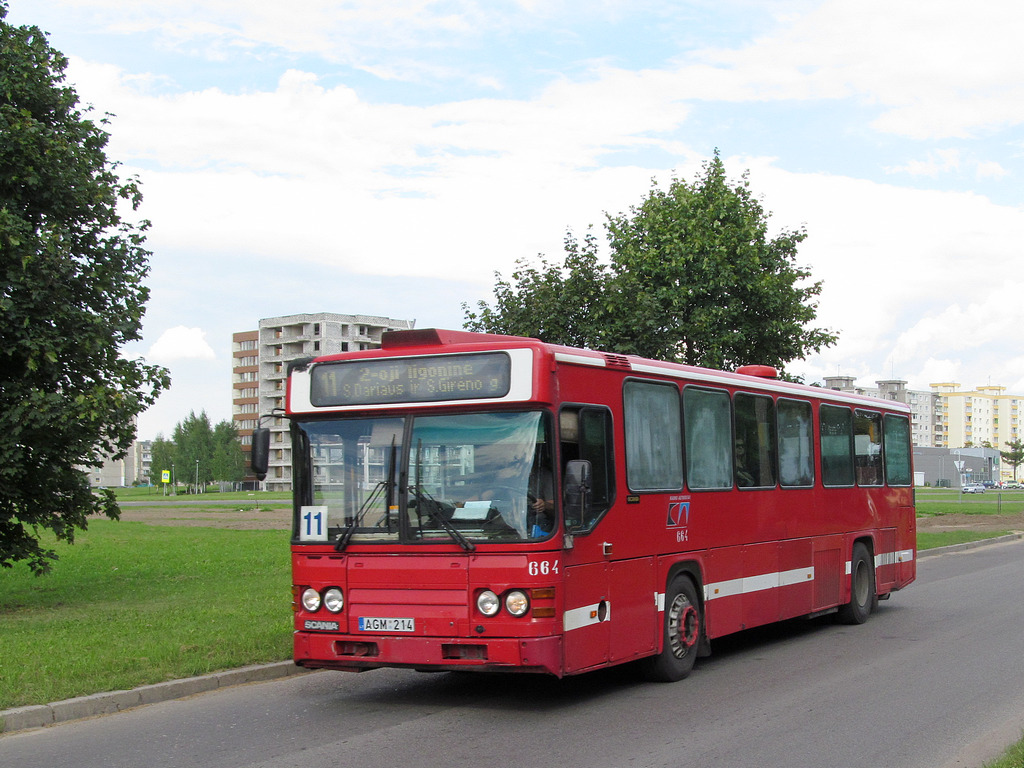 Литва, Scania CN113CLB № 664