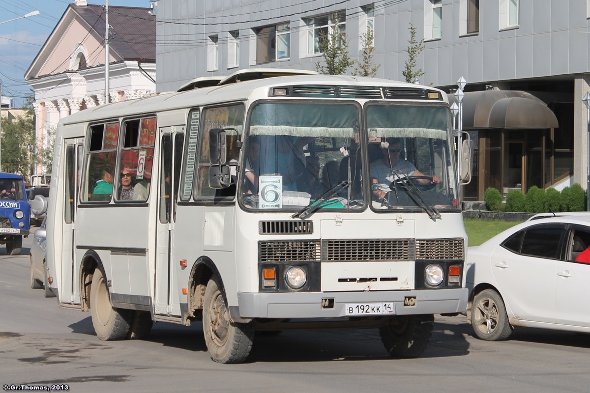 Саха (Якутия), ПАЗ-32054 № В 192 КК 14
