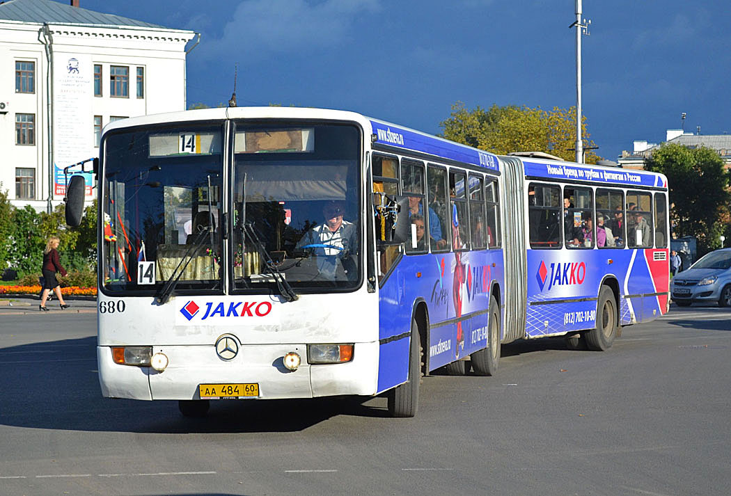 Псковская область, Mercedes-Benz O345G № 680