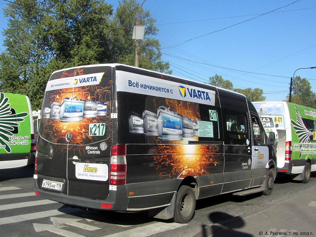 Санкт-Петербург, Луидор-22360C (MB Sprinter) № В 795 НК 178