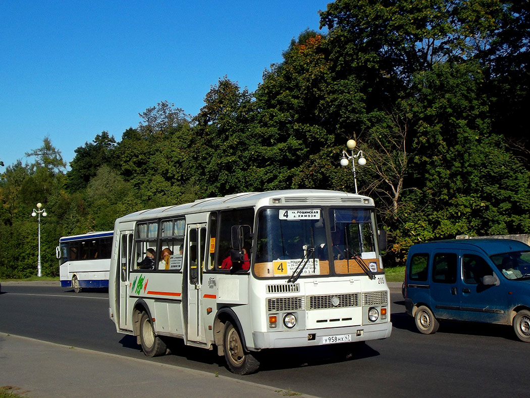 Ленинградская область, ПАЗ-32054 № 205