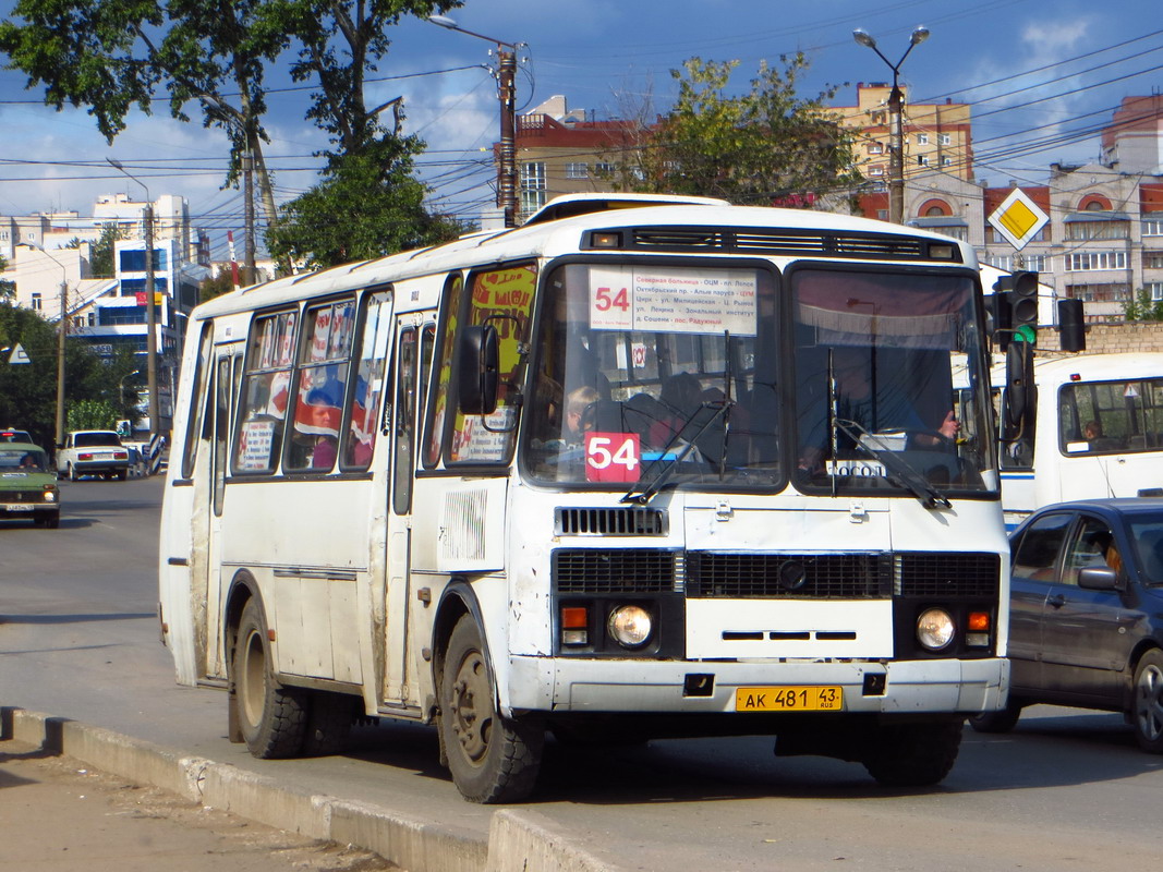 Кировская область, ПАЗ-4234 № АК 481 43