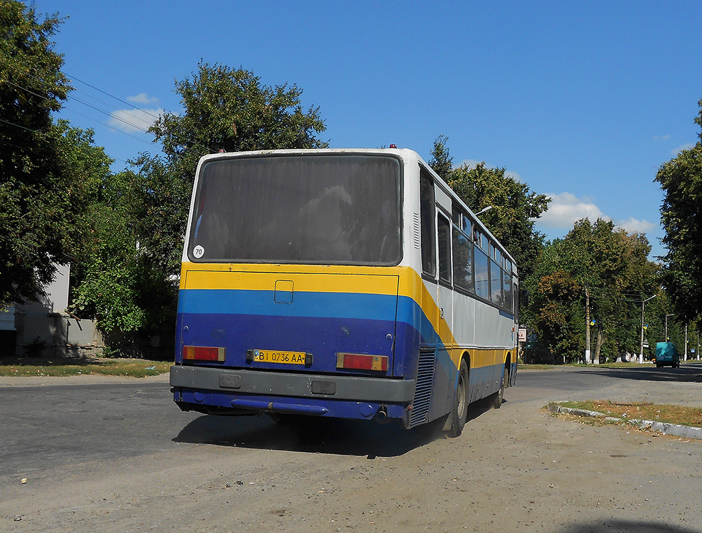 Полтавская область, Ikarus 256.54 № BI 0736 AA