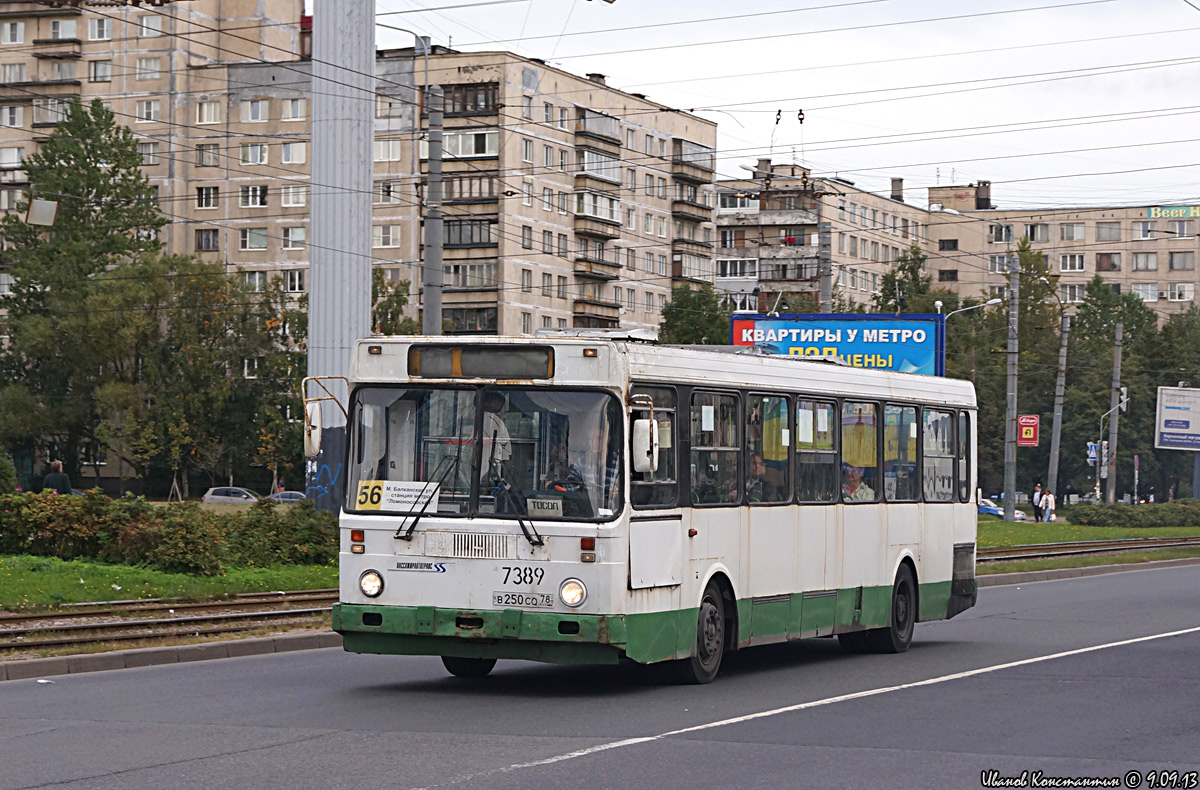 Санкт-Петербург, ЛиАЗ-5256.25 № 7389