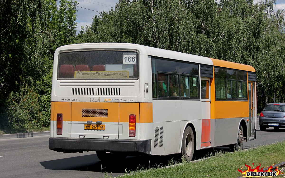 Свердловская область, Hyundai New Super AeroCity № ЕВ 261 66