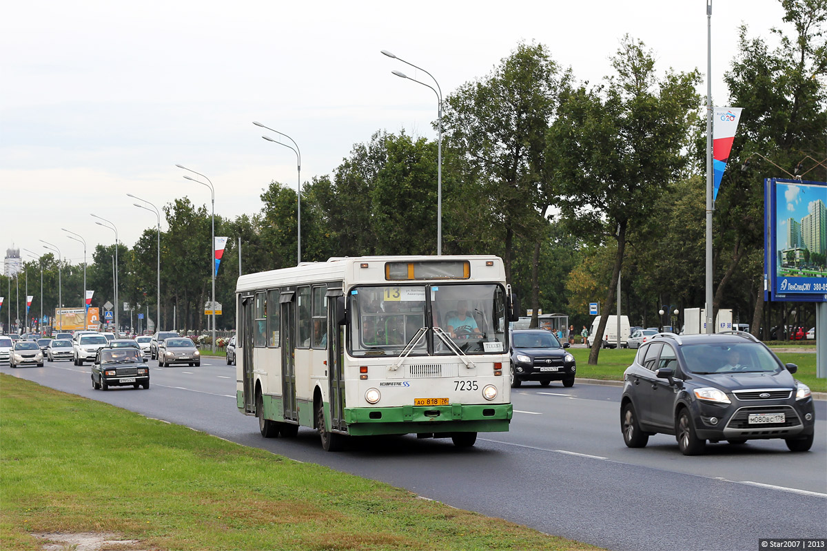 Санкт-Петербург, ЛиАЗ-5256.25 № 7235