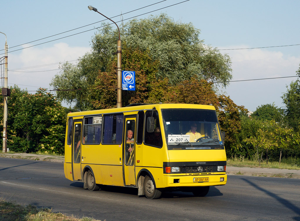 Запорожская область, БАЗ-А079.14 "Подснежник" № AP 0061 AA