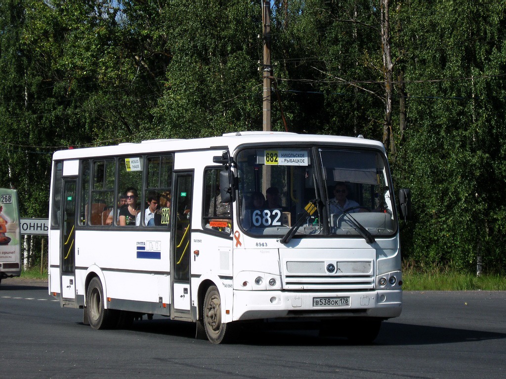 Ленинградская область, ПАЗ-320412-05 № 8943