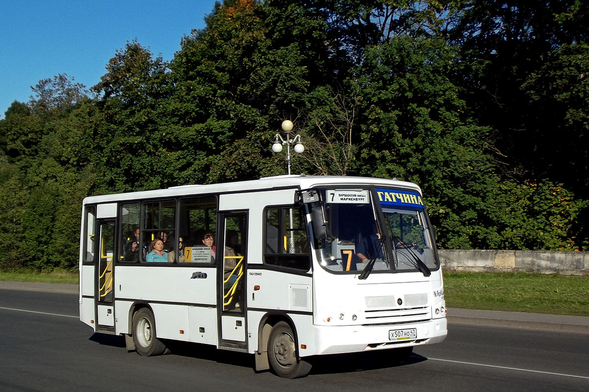 Ленинградская область, ПАЗ-320402-05 № Х 507 НО 47