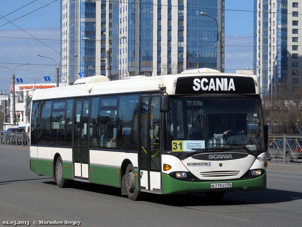 Санкт-Петербург, Scania OmniLink I (Скания-Питер) № 7148