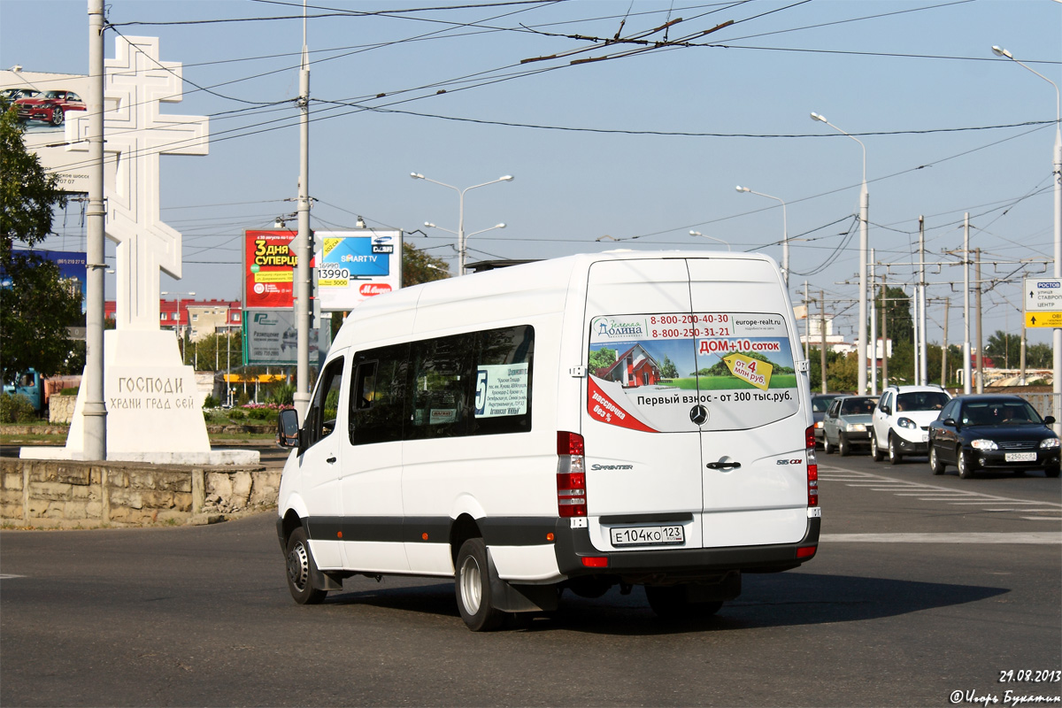 Краснодарский край, Луидор-22360C (MB Sprinter) № Е 104 КО 123