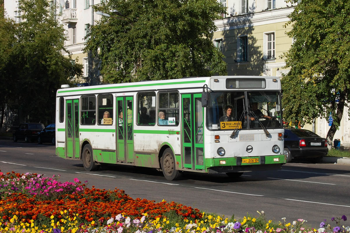 Архангельская область, ЛиАЗ-5256.45 № АС 206 29