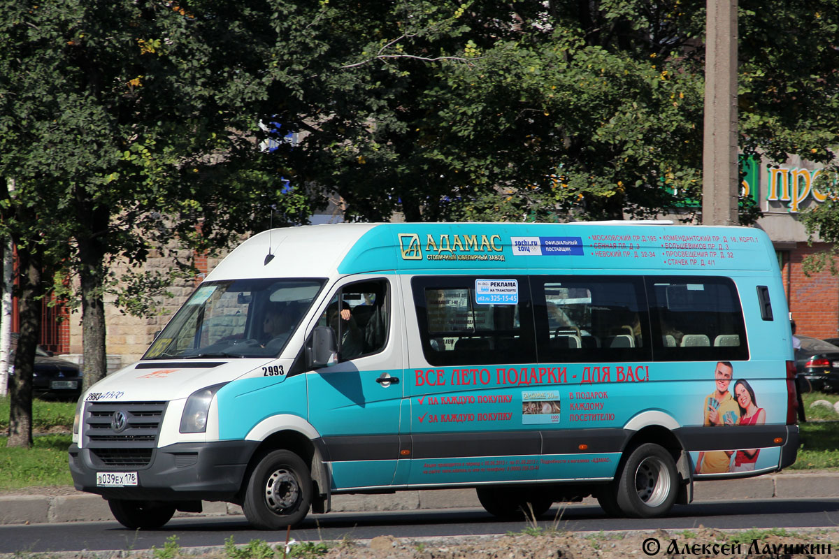 Sankt Peterburgas, BTD-2219 (Volkswagen Crafter) Nr. 2993