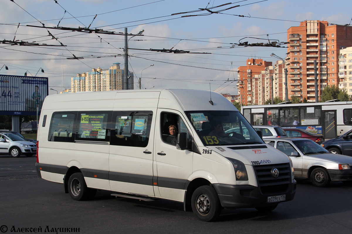 Санкт-Петербург, БТД-2219 (Volkswagen Crafter) № 2993