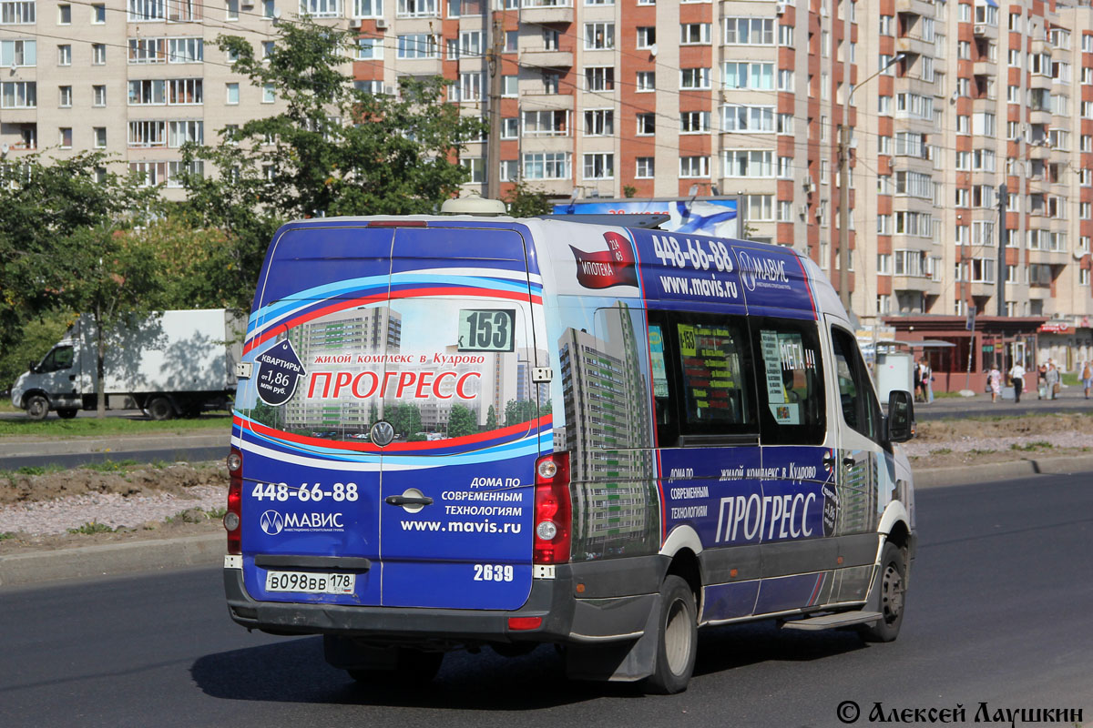 Санкт-Петербург, Луидор-2233 (Volkswagen Crafter) № 2639