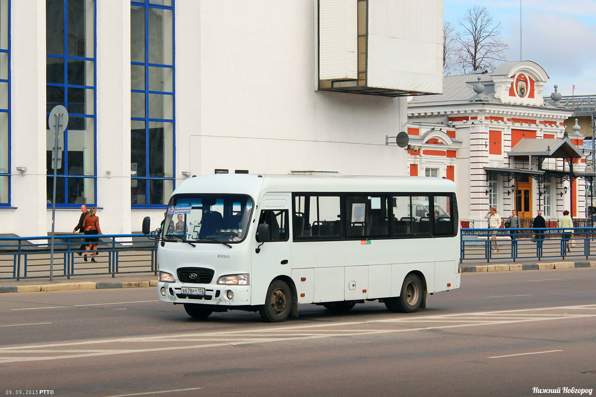 Нижегородская область, Hyundai County LWB (ТагАЗ) № В 678 РТ 152