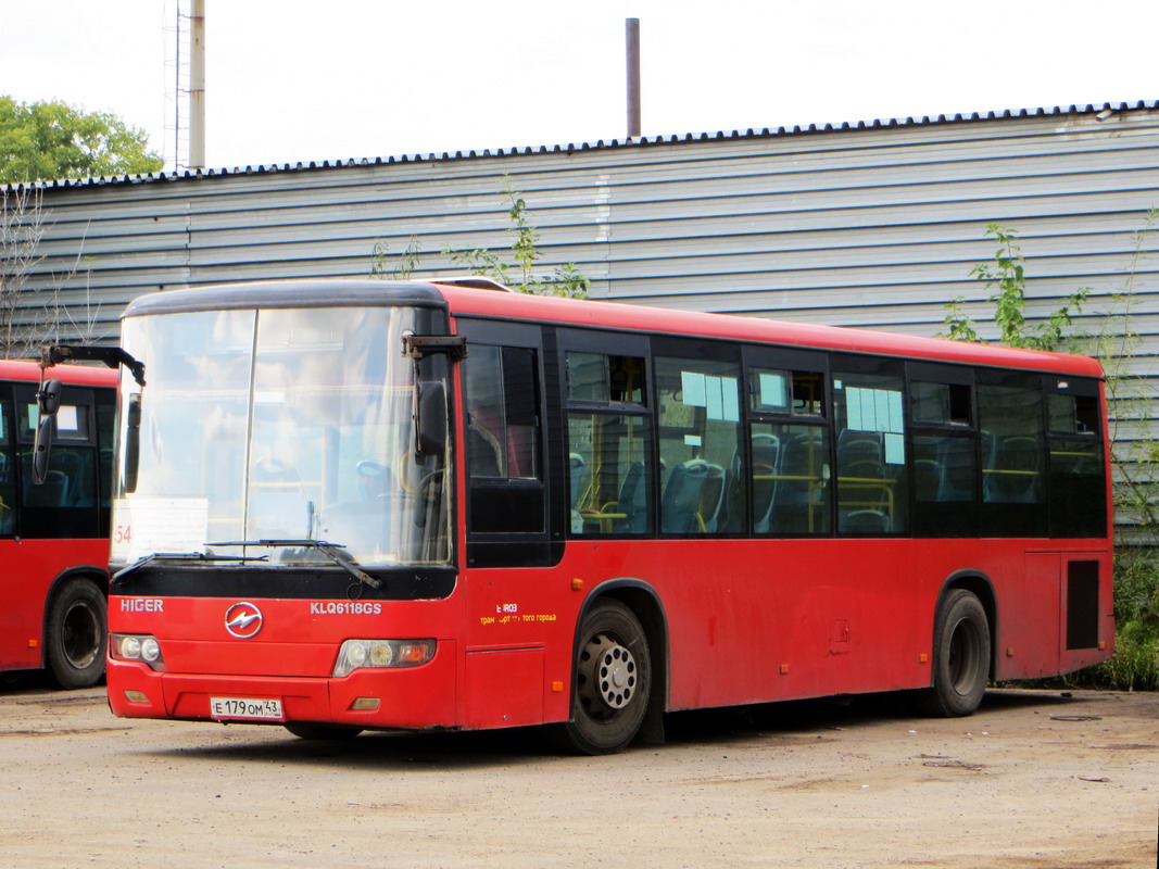 Кировская область, Higer KLQ6118GS № Е 179 ОМ 43