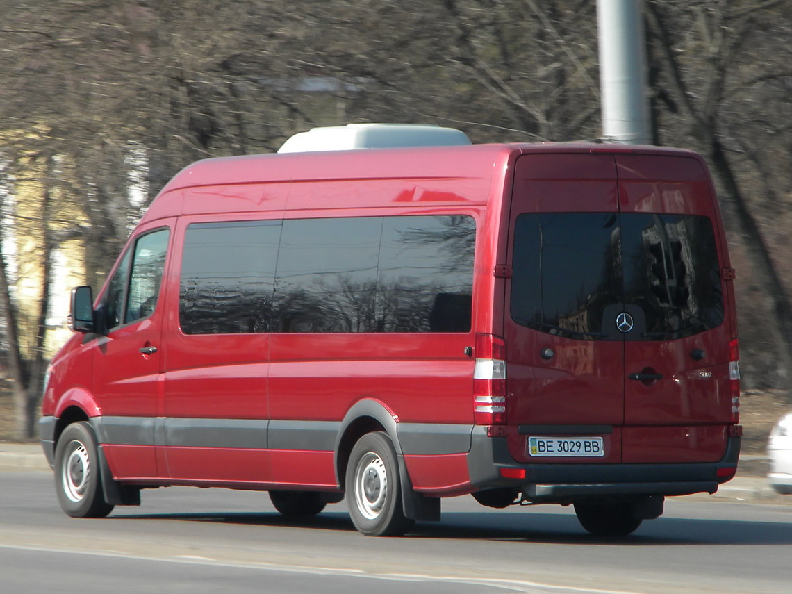 Nikolaev region, Mercedes-Benz Sprinter W906 316CDI Nr. BE 3029 BB