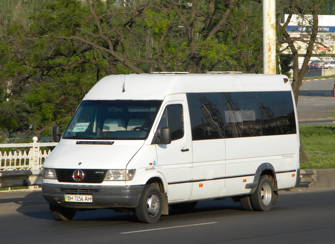 Одесская область, Mercedes-Benz Sprinter W904 412D № BH 7256 AH