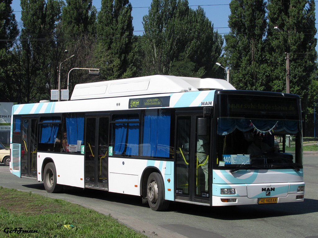 Dnepropetrovsk region, MAN A21 NL313 CNG sz.: AE 9803 AA