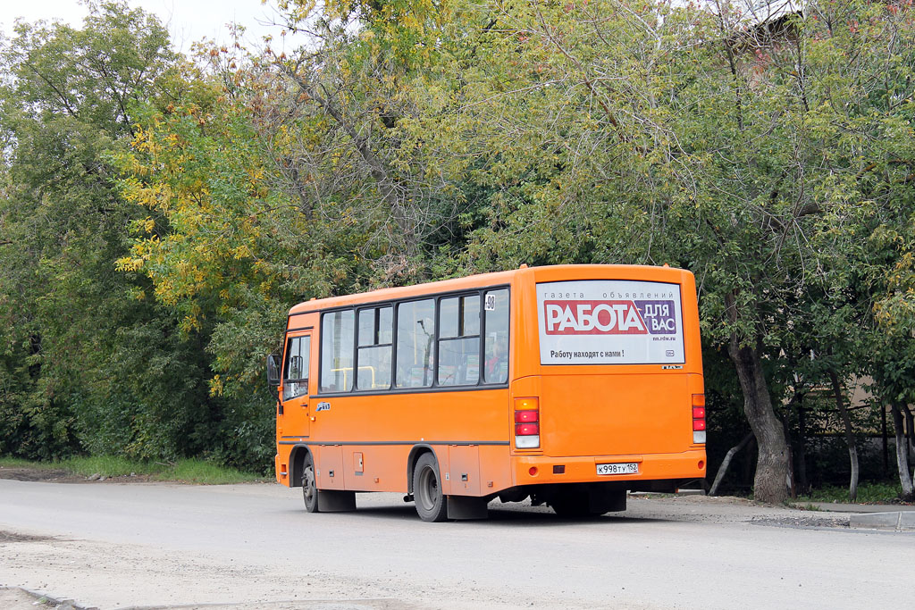 Нижегородская область, ПАЗ-320402-05 № К 998 ТУ 152