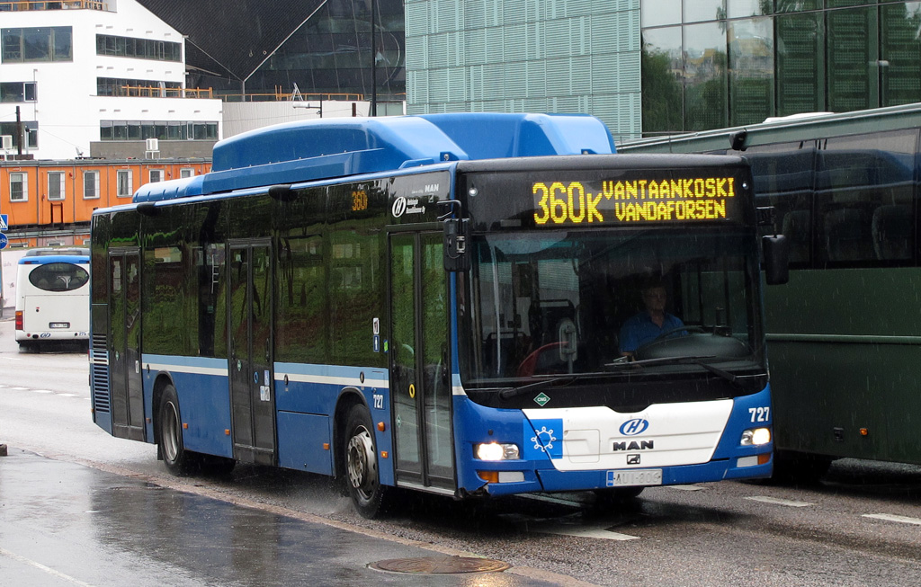 Финляндия, MAN A21 Lion's City NL243 CNG № 727