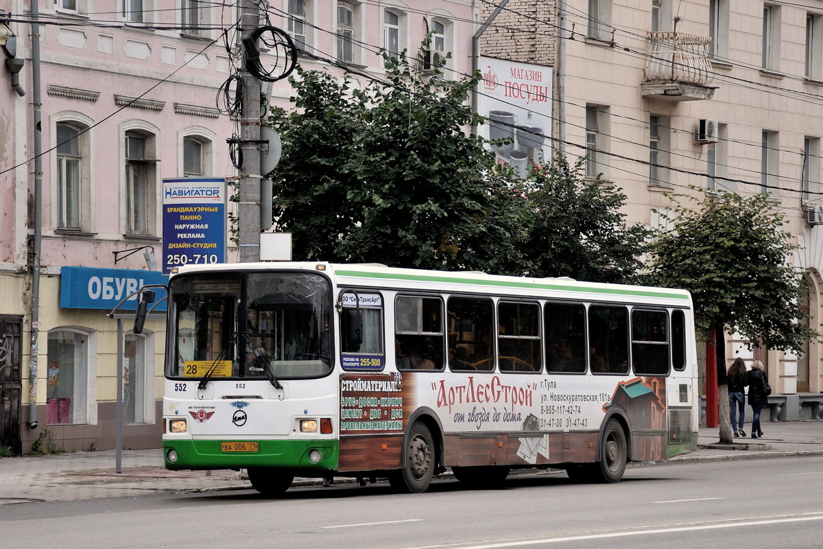 Тульская область, ЛиАЗ-5256.26 № 552