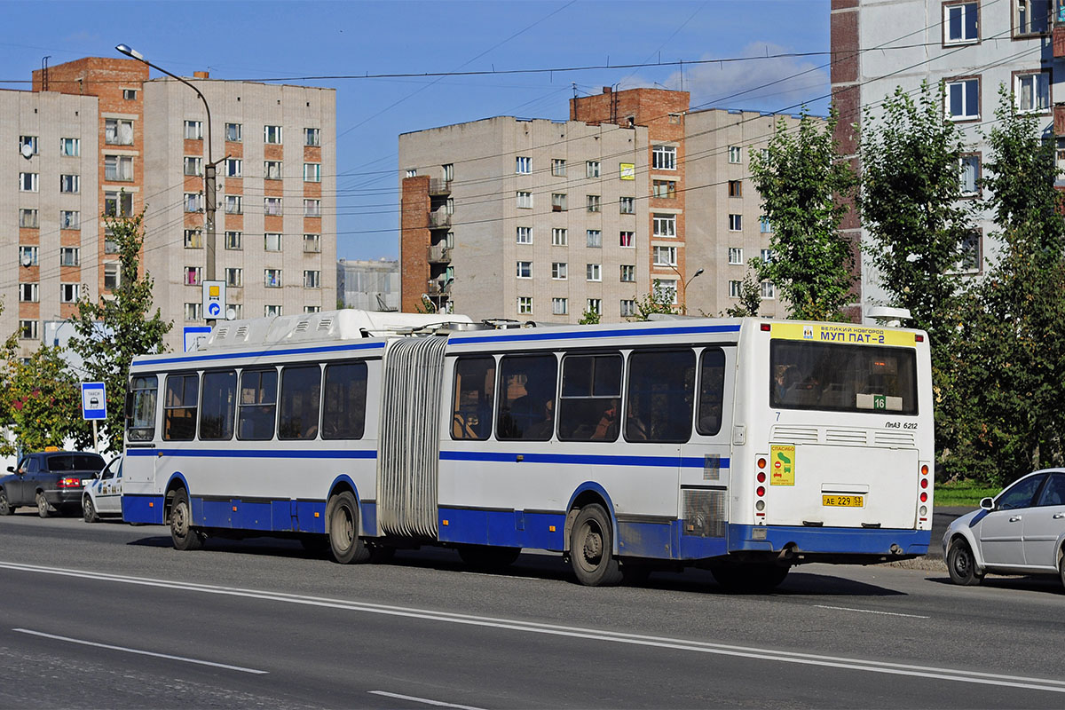 Новгородская область, ЛиАЗ-6212.70 № 7