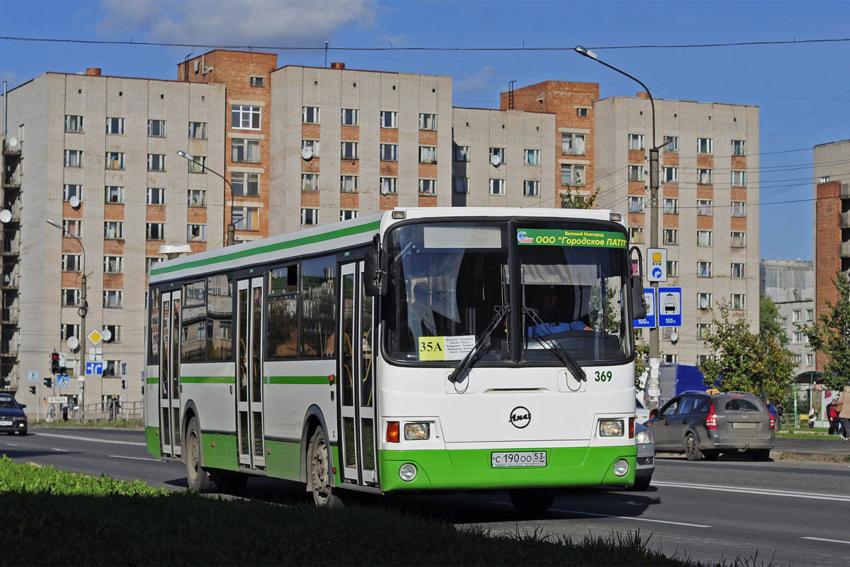 Новгородская область, ЛиАЗ-5256.53 № 369